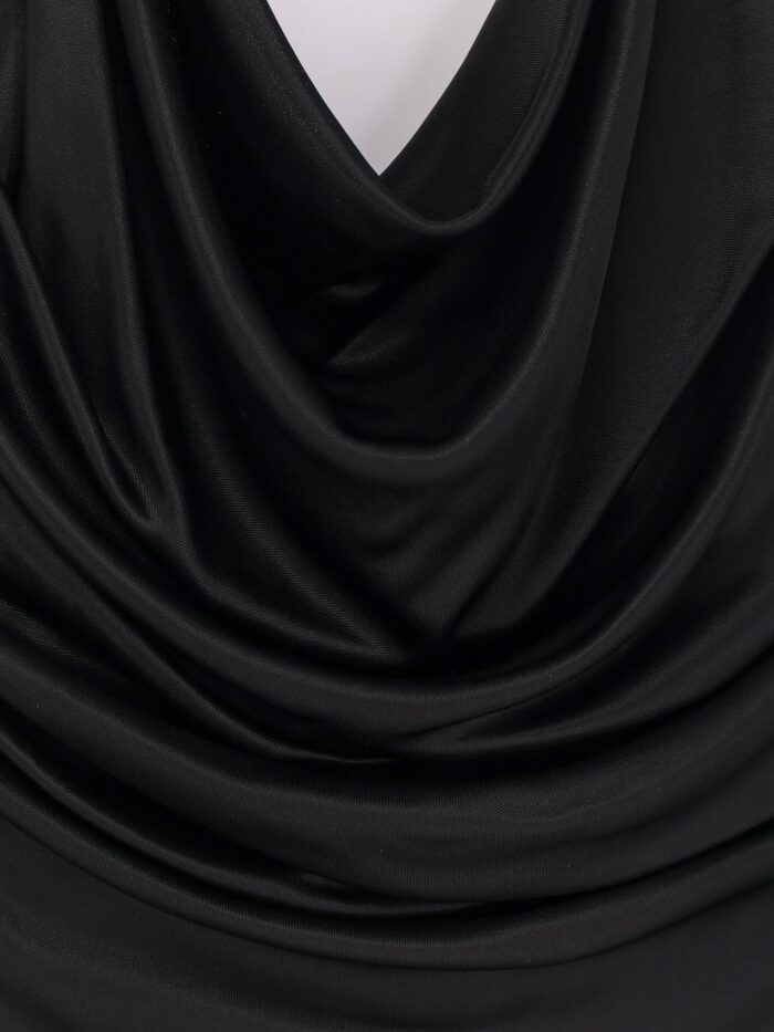 Elisabetta Franchi Red Carpet Jersey Dress