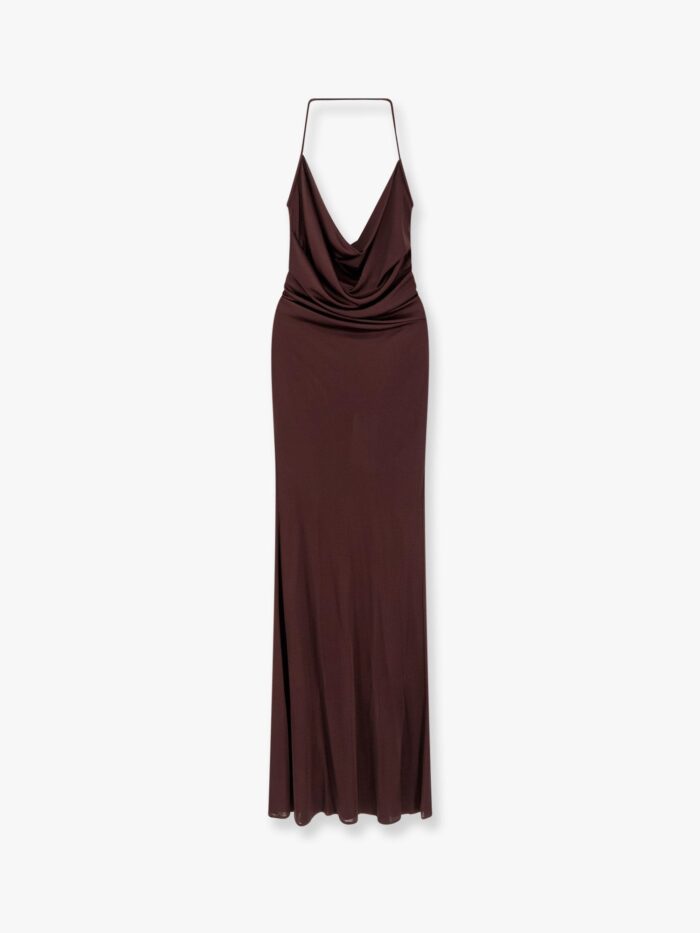 Elisabetta Franchi Red Carpet Jersey Dress