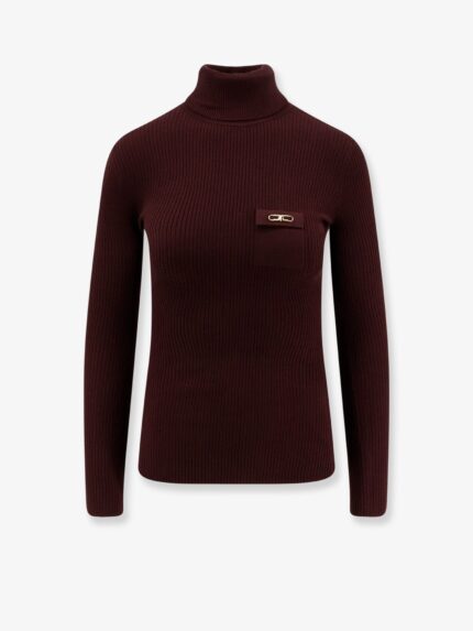 Elisabetta Franchi Ribbed Turtleneck