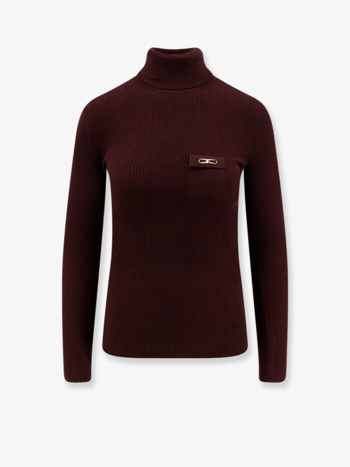 Elisabetta Franchi Ribbed Turtleneck