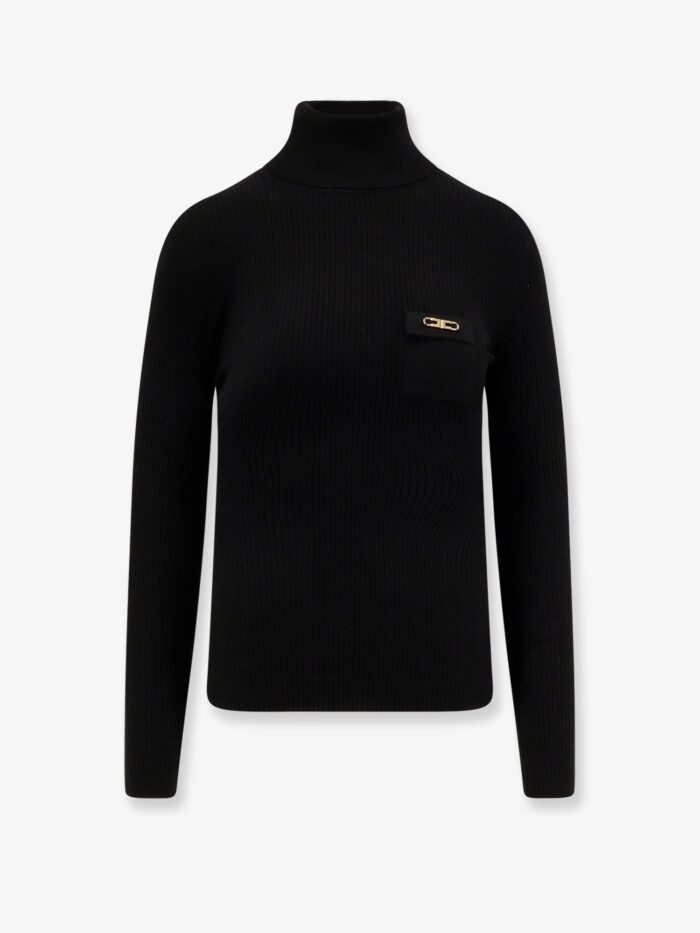 Elisabetta Franchi Ribbed Turtleneck