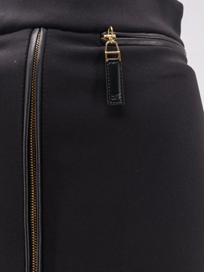 Elisabetta Franchi Satin Pencil Skirt