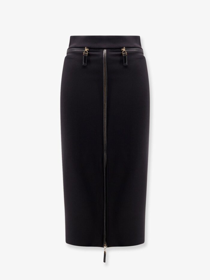 Elisabetta Franchi Satin Pencil Skirt