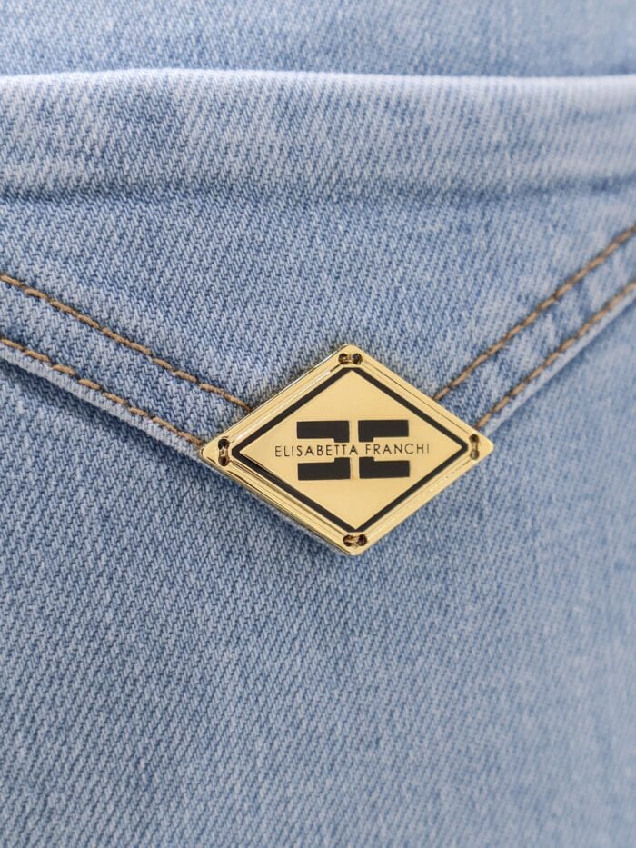 Elisabetta Franchi Stretch Cotton Jeans