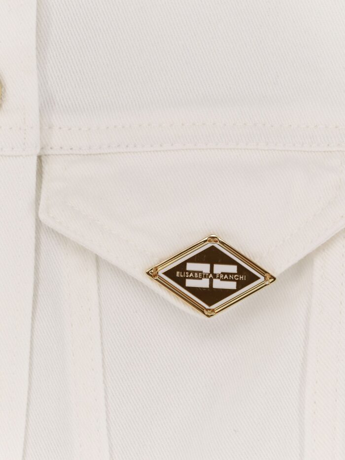 Elisabetta Franchi Stretch Cotton Jumpsuit