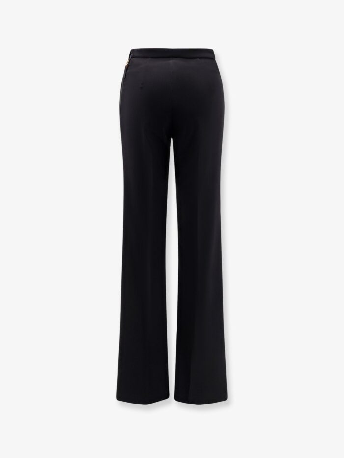 Elisabetta Franchi Trousers With Double Logoed Button