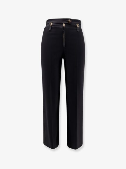 Elisabetta Franchi Trousers With Logoed Button