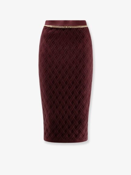 Elisabetta Franchi Viscose Blend Pencil Skirt