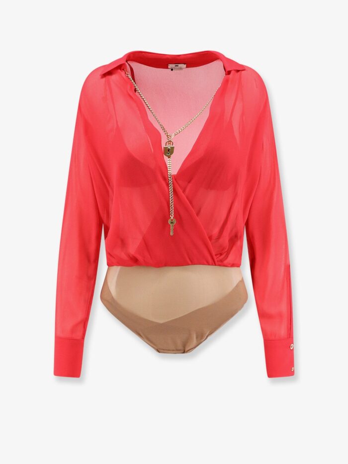 elisabetta franchi viscose body shirt Elisabetta Franchi Viscose Body Shirt