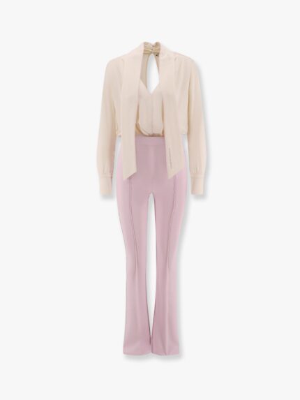 Elisabetta Franchi Viscose Jumsuit With Removable Trouser