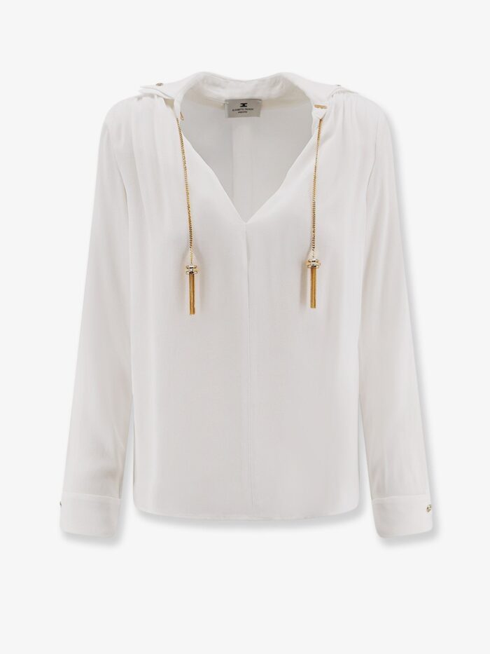 elisabetta franchi viscose shirt Elisabetta Franchi Viscose Shirt