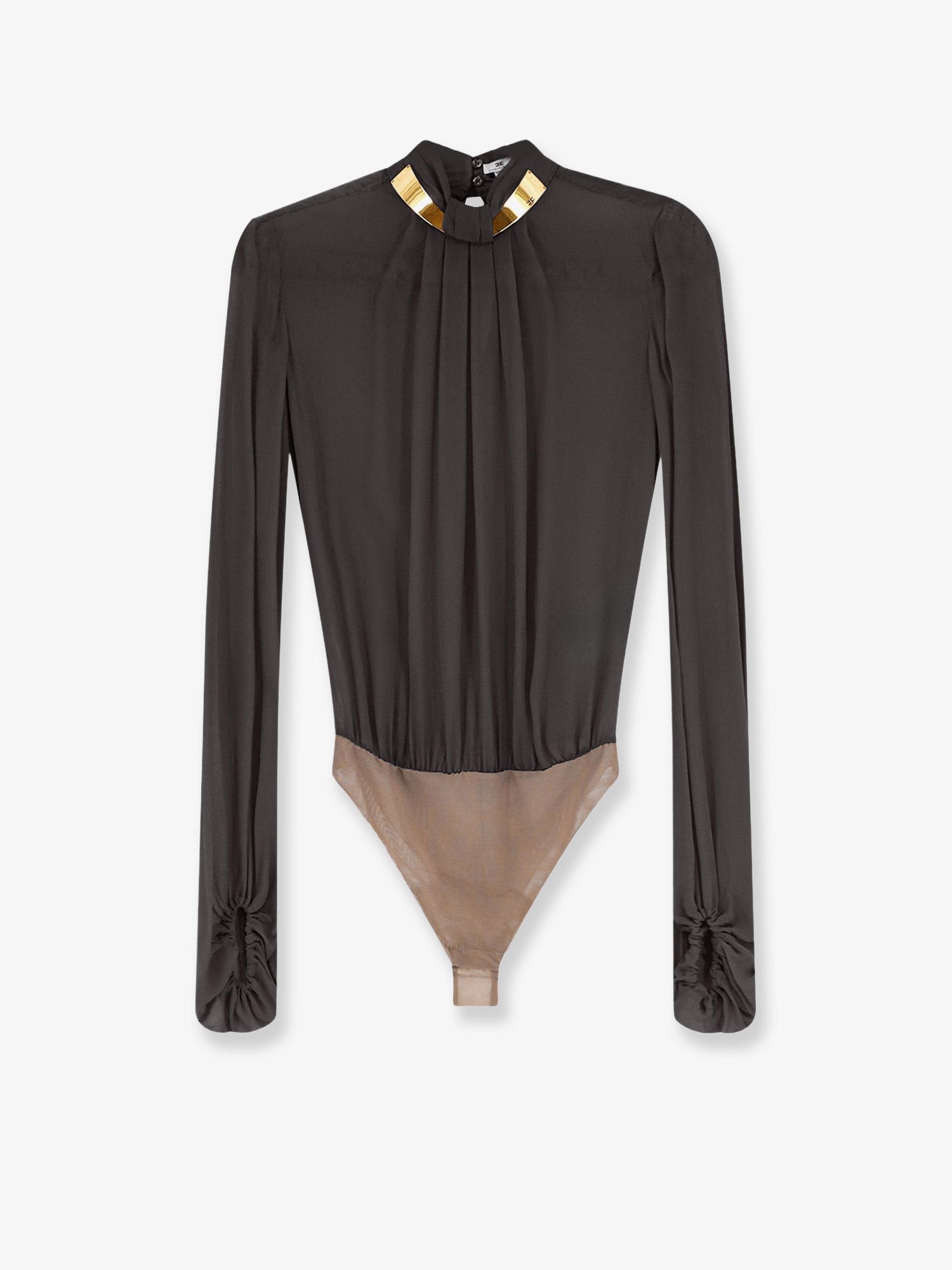 Elisabetta Franchi Viscose Shirt With Body Detail