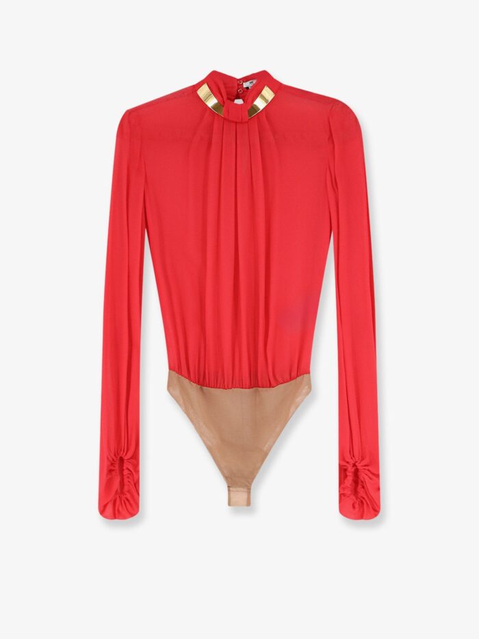 elisabetta franchi viscose shirt with body detail Elisabetta Franchi Viscose Shirt With Body Detail