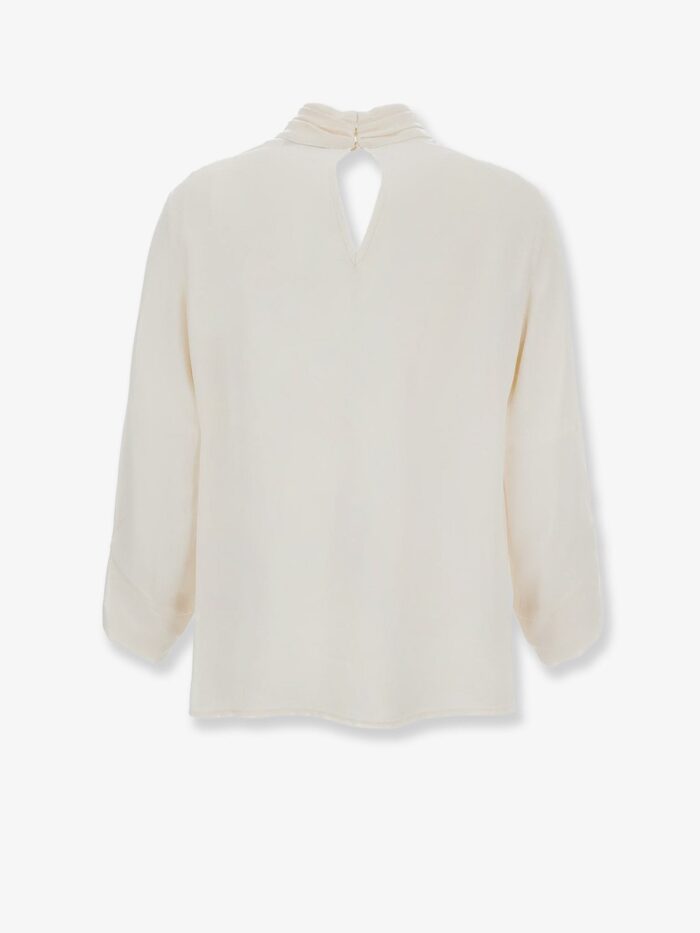 Elisabetta Franchi Viscose Shirt With Contrasting Detail