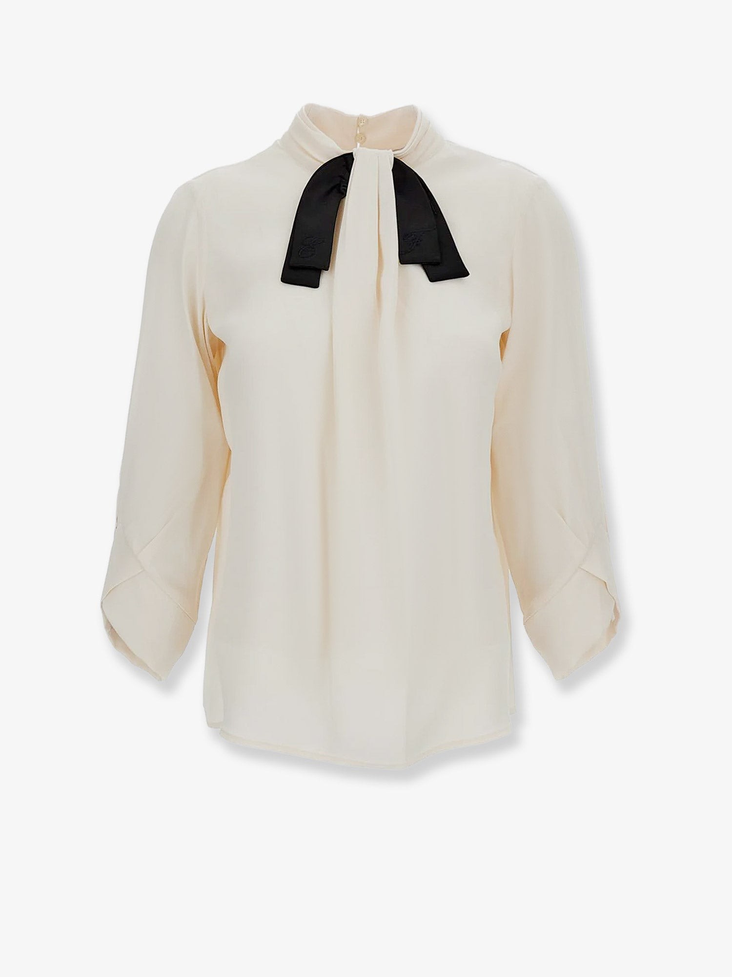Elisabetta Franchi Viscose Shirt With Contrasting Detail