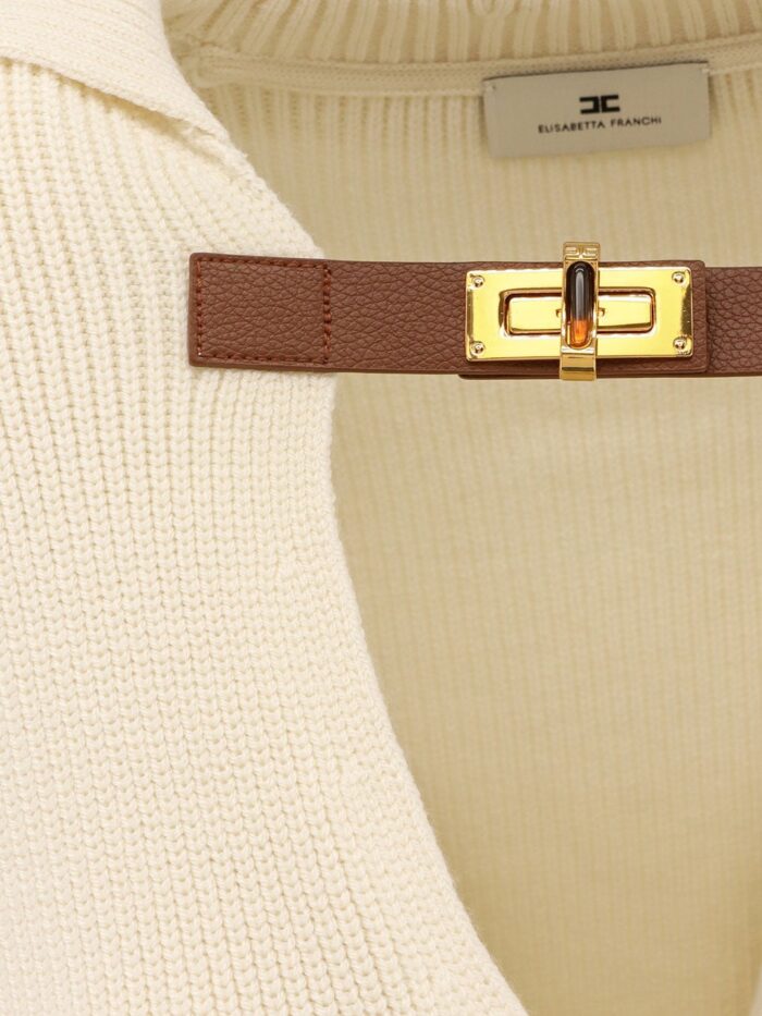 Elisabetta Franchi Wool Blend Sweater