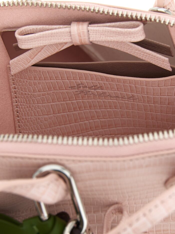 SELF PORTRAIT Embossed Leather Handbag