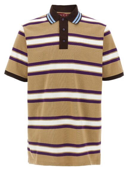 Gucci Embossed Logo Polo Shirt