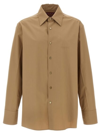 Gucci Embossed Logo Shirt