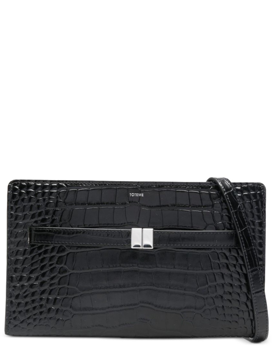 TOTEME EMBOSSED SHOULDER BAG