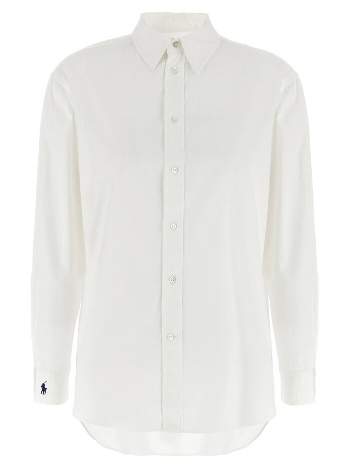 polo ralph lauren embroidered cuffs shirt Polo Ralph Lauren Embroidered Cuffs Shirt