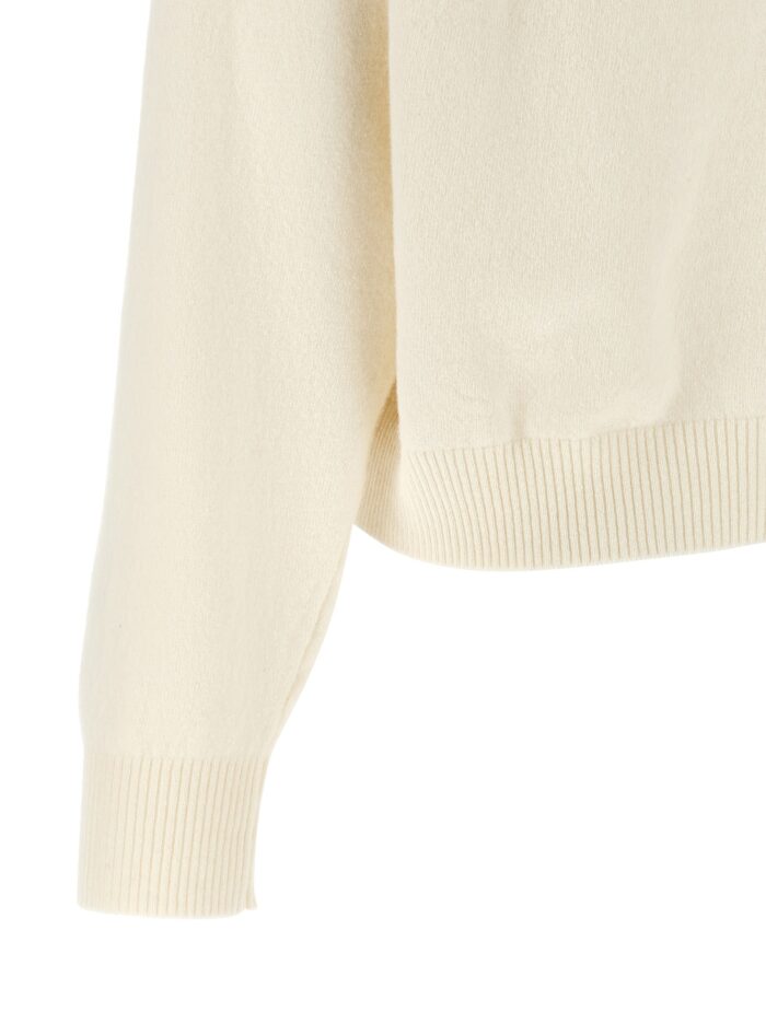 Alberta Ferretti Embroidered Flower Sweater