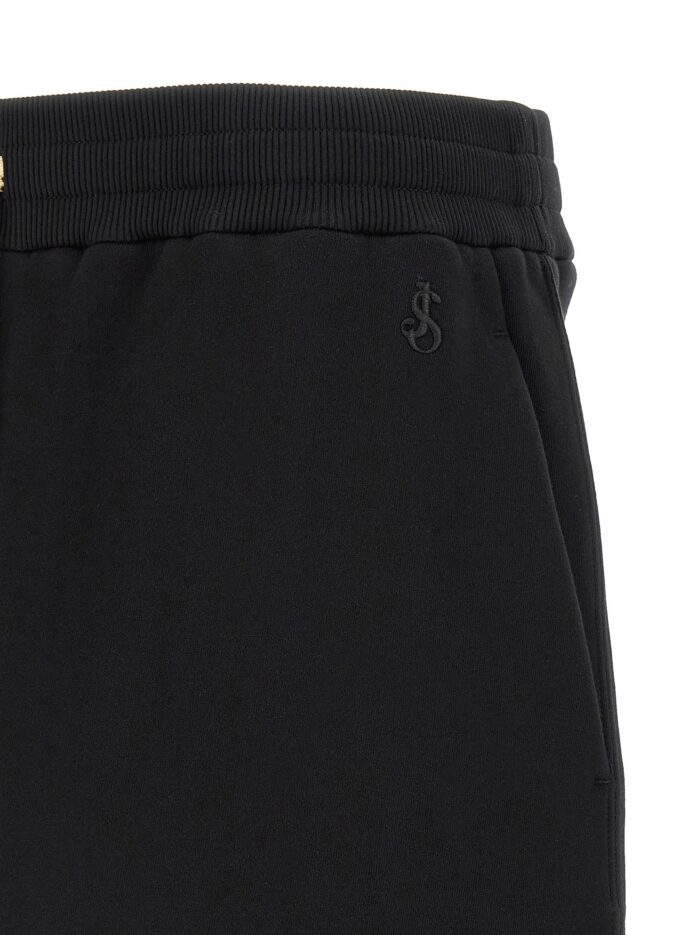 JIL SANDER Embroidered Logo Bermuda Shorts