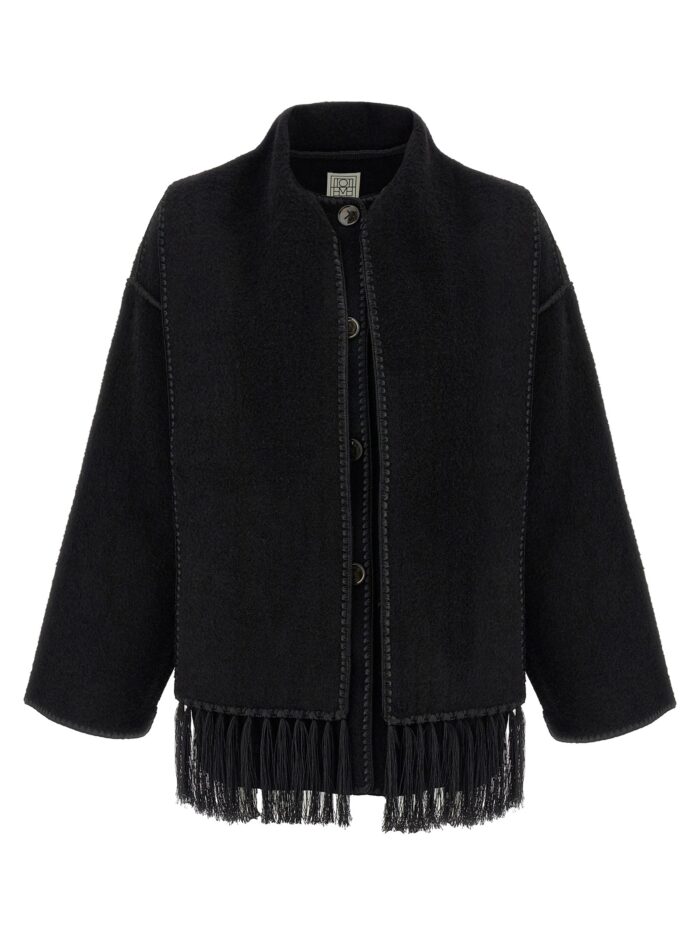 TOTEME 'Embroidered Scarf Jacket Harvest' Coat
