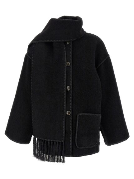 TOTEME 'Embroidered Scarf Jacket Harvest' Coat
