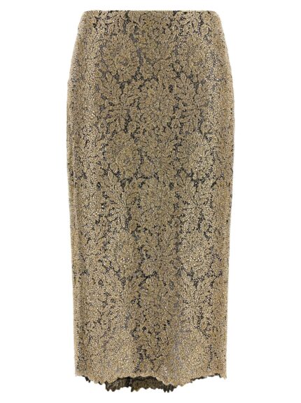ERMANNO SCERVINO Embroidered Tulle Skirt