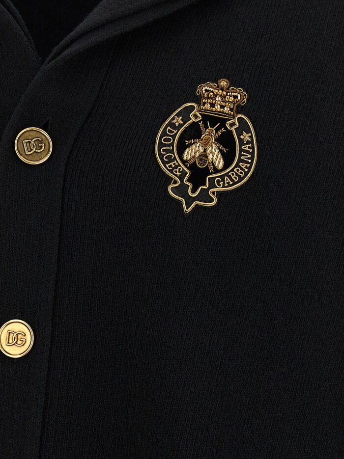 DOLCE&GABBANA Embroidery Cardigan