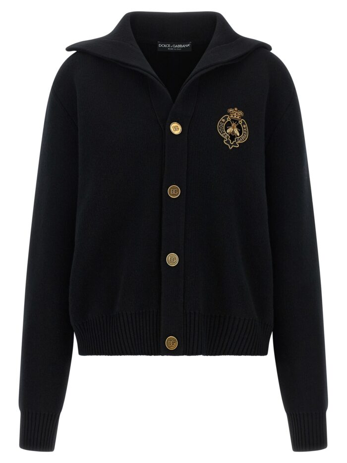 dolce&gabbana embroidery cardigan DOLCE&GABBANA Embroidery Cardigan
