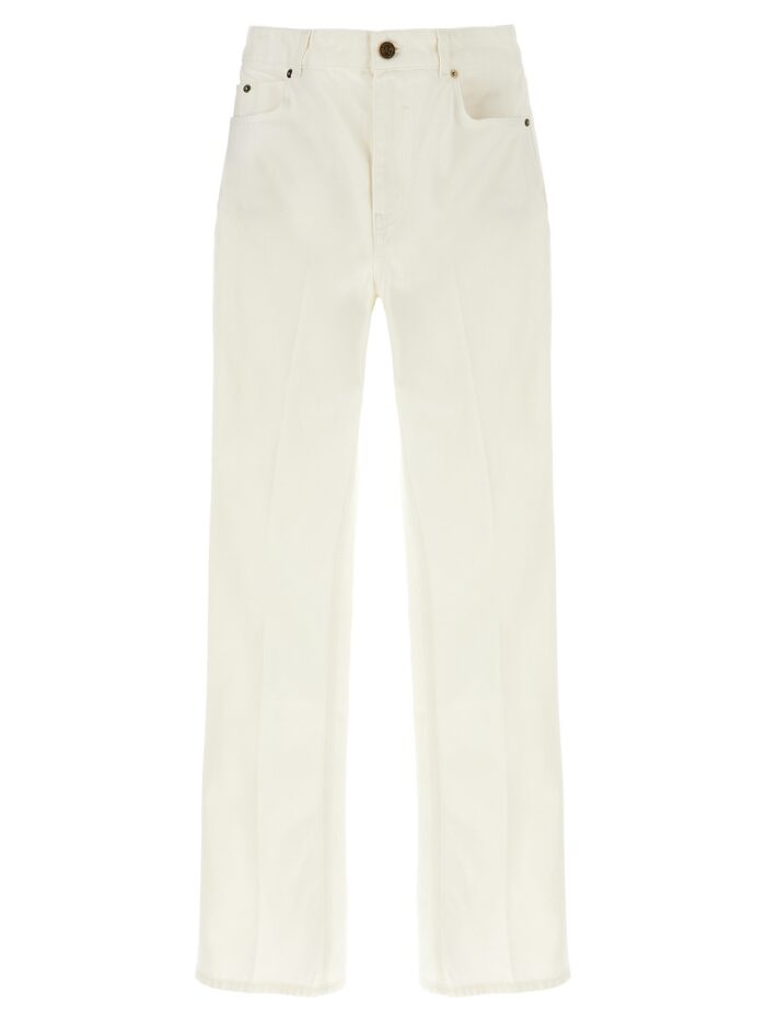 Balmain Embroidery Jeans