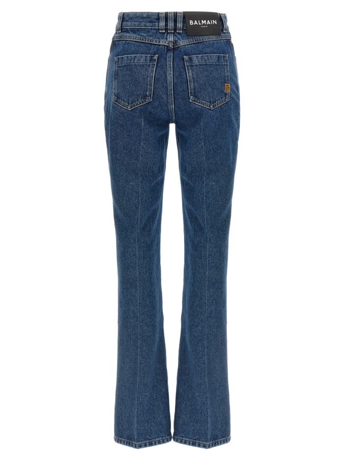 Balmain Embroidery Jeans