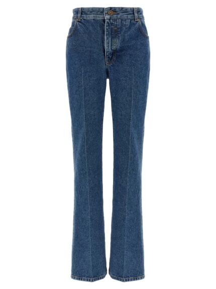 Balmain Embroidery Jeans