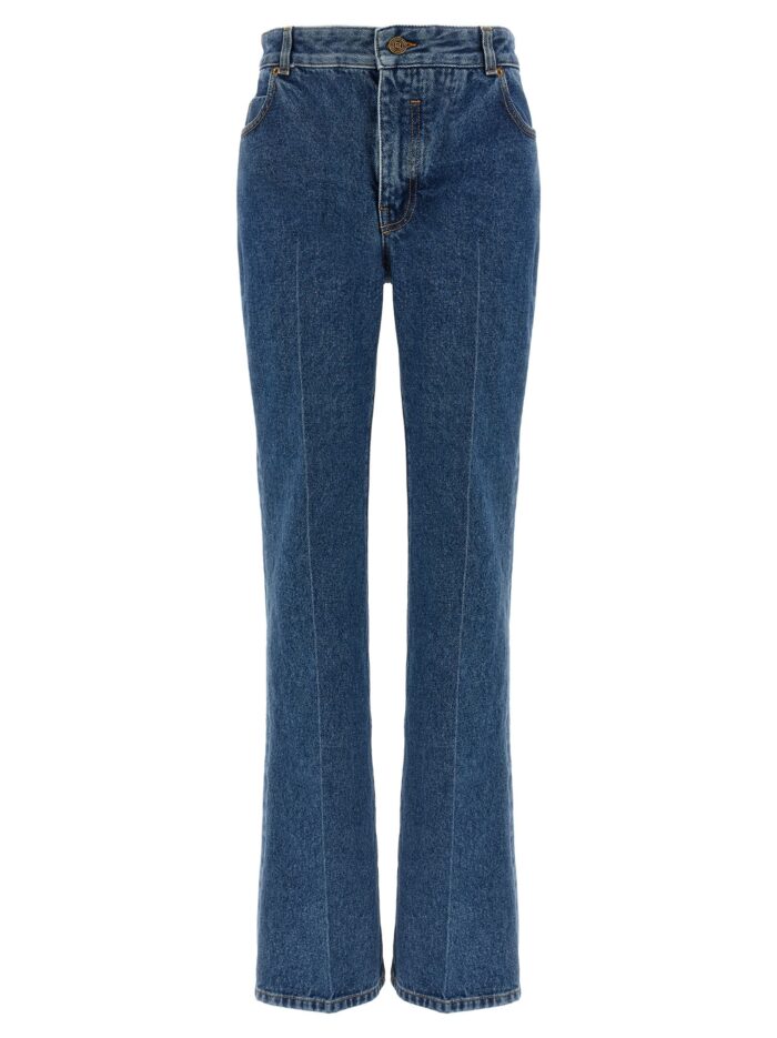 balmain embroidery jeans Balmain Embroidery Jeans