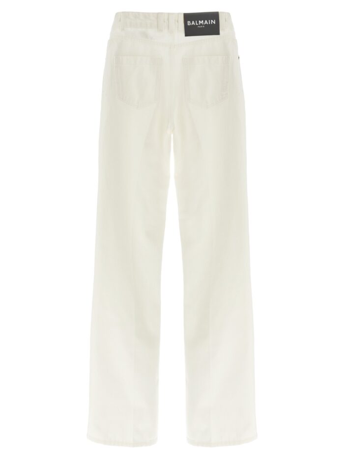 Balmain Embroidery Jeans