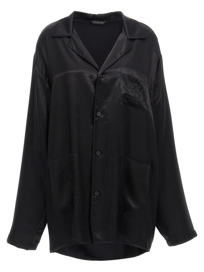 balenciaga embroidery shirt Balenciaga Embroidery Shirt