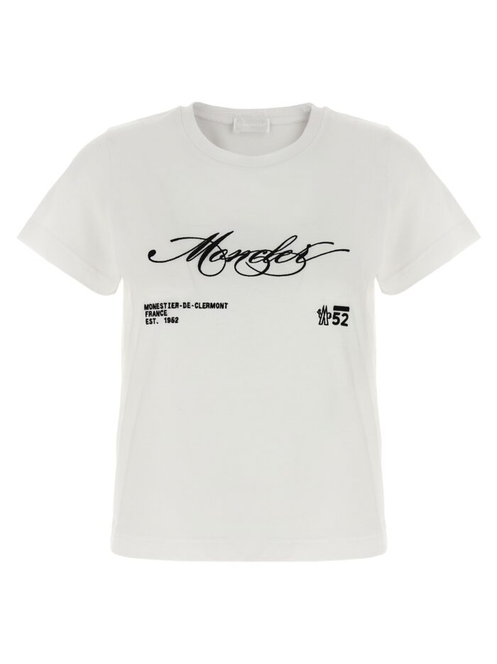moncler embroidery t shirt Moncler Embroidery T-shirt