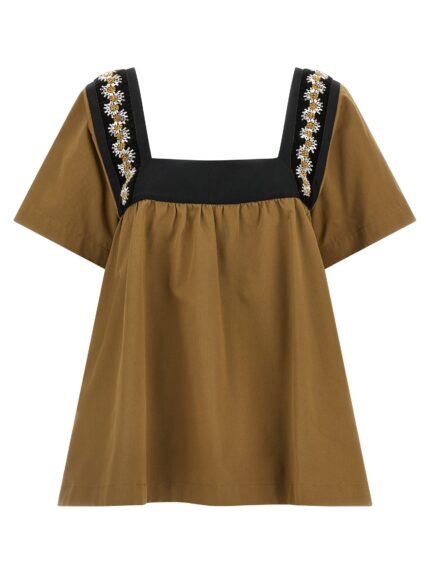 PRADA Embroidery Top