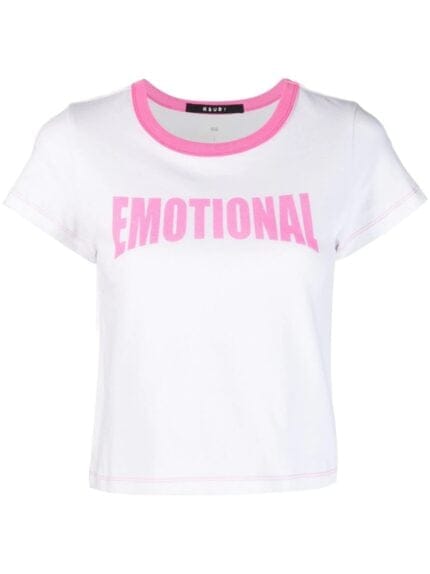 Emotional Mini White Tee