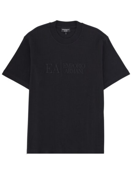 Emporio Armani T-SHIRT WITH ICON EMBROIDERY
