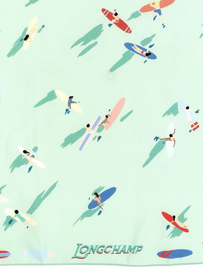 LONGCHAMP 'En Attendant La Vague' Print Scarf