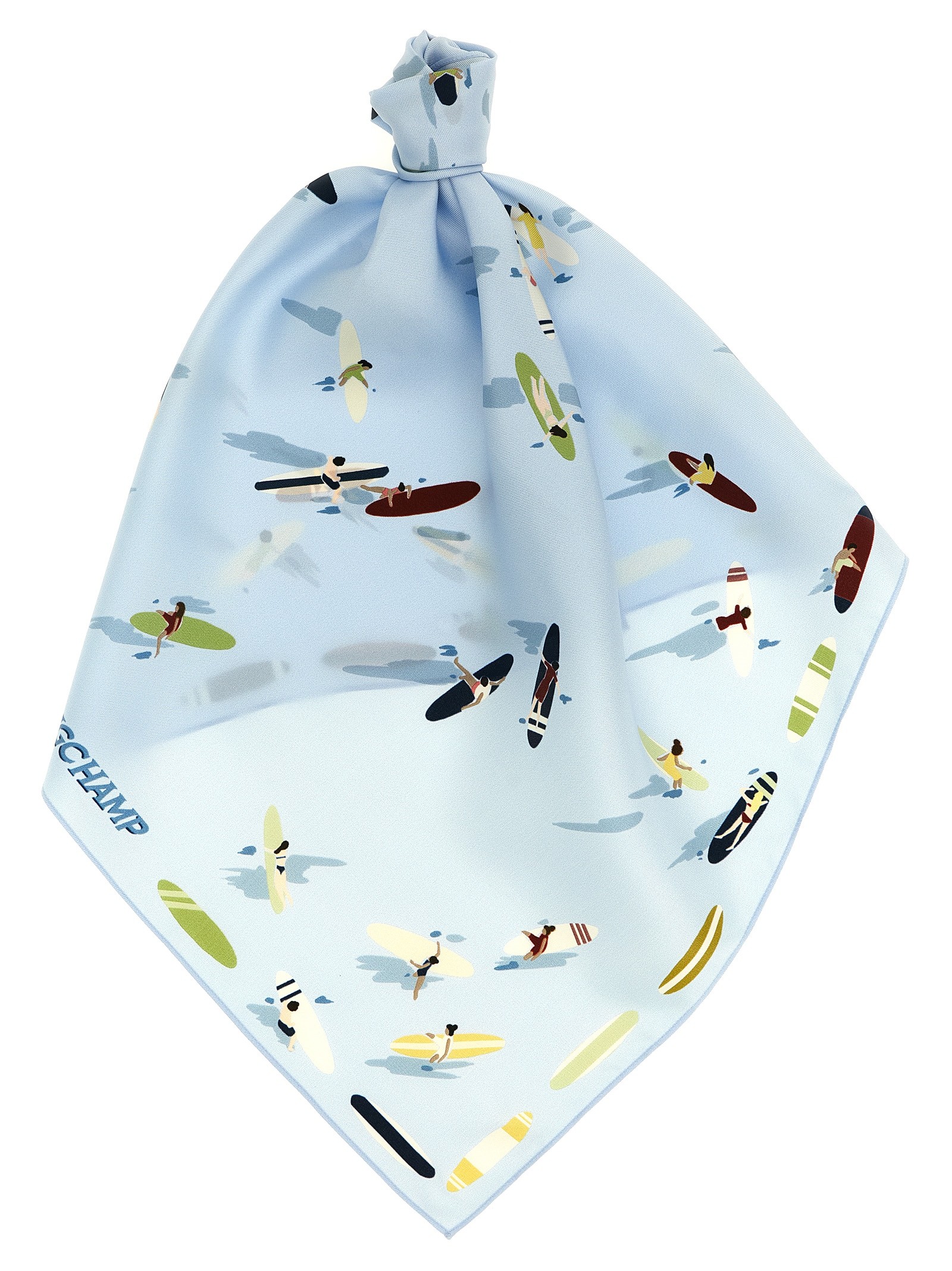 LONGCHAMP 'En Attendant La Vague' Scarf