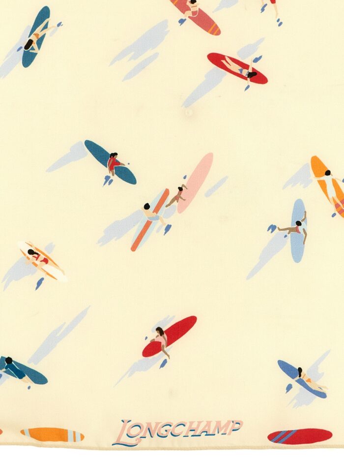 LONGCHAMP 'En Attendant La Vague' Scarf