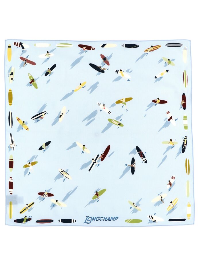 LONGCHAMP 'En Attendant La Vague' Scarf