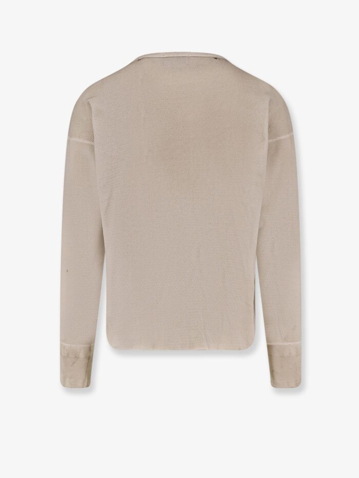 ENFANTS RICHES DEPRIMES Classic Logo Distressed Thermal LS T-shirt