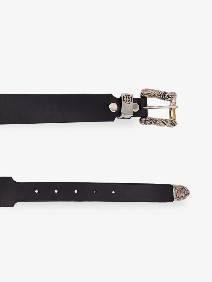 ENFANTS RICHES DEPRIMES Classic Rose Buckle Belt