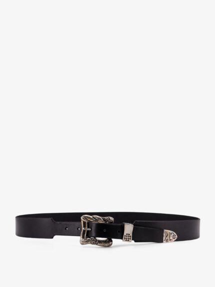 ENFANTS RICHES DEPRIMES Classic Rose Buckle Belt