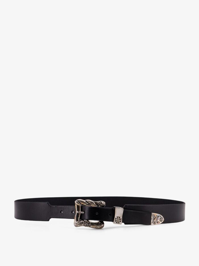 ENFANTS RICHES DEPRIMES Classic Rose Buckle Belt